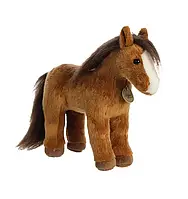 М'яка іграшка Кінь бурий Aurora 25 см 170989B