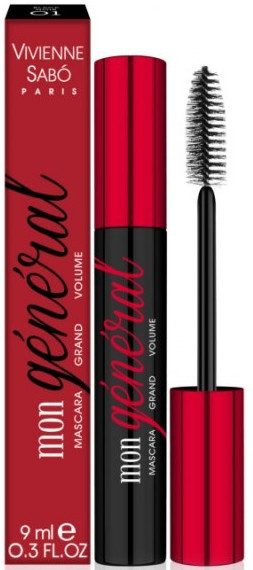 Туш для вій чорна туш Vivienne Sabo Mon General Mascara, 9 мл, фото 1