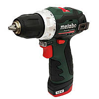 Аккумуляторный бесщеточный шуруповерт Metabo PowerMaxx ВS 12 BL (601721500)