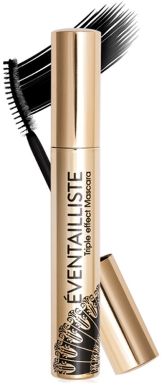 Туш для вій чорна туш і об'ємна Vivienne Sabo Mascara Avantage Ternaire Eventailliste, 9 мл