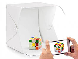 Лайтбокс Lightbox фотобокс для предметного знімання з Led-підсвіткою 30*30 см