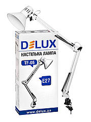 Светильник настольный DELUX TF-06 E27 белый