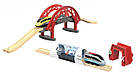 Тунель, арка з локомотивом для залізниці Magic Drive Arch and Tunnel Playtive (Brio, Hape, Viga Toys), фото 7