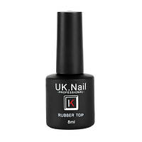 TOP матовый для ногтей UK.Nail Velour Top 8 мл.