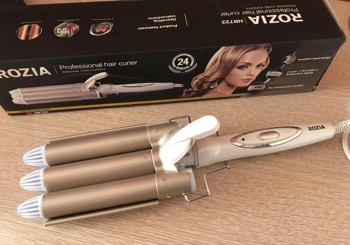 Потрійна плойка для Волосся Rozia HR-722