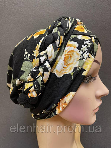 Головной убор после химиотерапии Лавиния с косой (ID#1485369237), цена ...