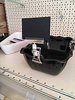 Тримач цінника FX універсальний на прищіпці без ніжки прозорий, фото 3