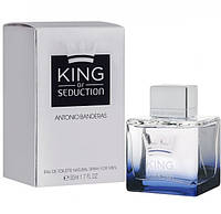 Популярный аромат для мужчин ANTONIO BANDERAS King of Seduction 50ml оригинал , древесные фужерные духи