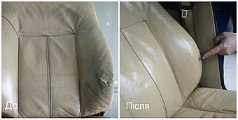 3. Реставрація пошкоджень на шкіряній поверхні - Fenice Domino Leather