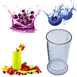 Блендер подрібнювач ручний погружний кавомолка з чашею Rainberg RB-6212 7в1 1000 Вт багатофункціональний, фото 6