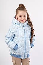 Тепла курточка для дівчаток (в кольорах 110 - 146)