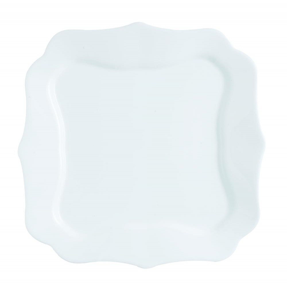 Authentic White Тарілка обідня квадратна 26 см Luminarc J1300