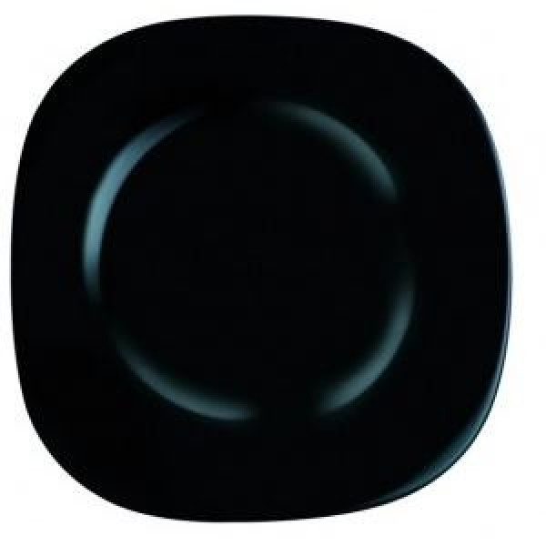 Carine Black Тарілка обідня квадратна 26 см Luminarc L9817