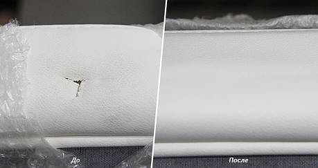 Реставрація пошкоджень в салоні авто - Fenice Domino Leather