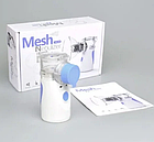 Інгалятор для дітей ручної (небулайзер) МЕШ ультразвукової Mesh Nebulizer YM-252 100 KHZ Безшумний небулайзер, фото 2