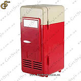 Мініатюрний холодильник USB для банок 0.5 л, фото 3