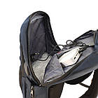Міський рюкзак для ноутбука з AUX,USB Leadfas, фото 7