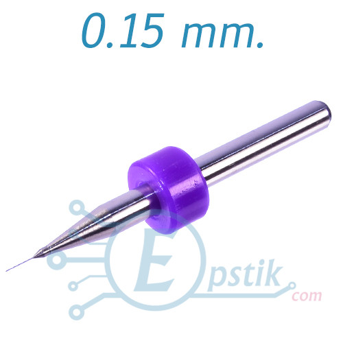 Свердло твердосплавне Ø 0.15мм 3.175мм