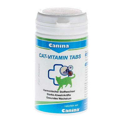 Cat Vitamin tabs — вітамінна добавка 100 штук