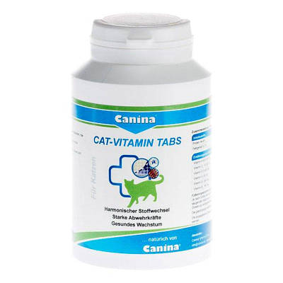 Cat Vitamin tabs — вітамінна добавка 250 штук