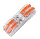 Клема швидкого монтажу Biom WT-F422 - 2 входи 2 виходи 32А 400В 0.08-4mm2