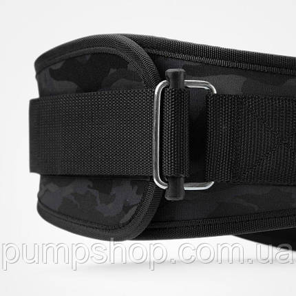 Пояс атлетичний неопреновий Better Bodies Camo Gym Belt Dark Camo XL, фото 2