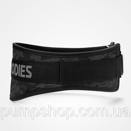 Пояс атлетичний неопреновий Better Bodies Camo Gym Belt Dark Camo XL, фото 2