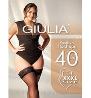 Чулки женские большого размера GIULIA Positive Hold-Ups 40