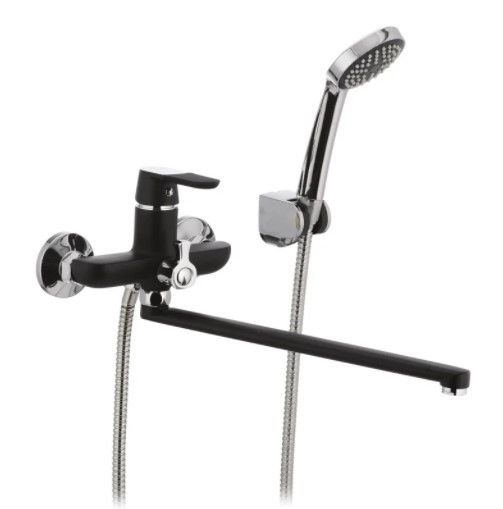 Змішувач у ванну Mixxus Premium Tiger 006 Euro (Black)