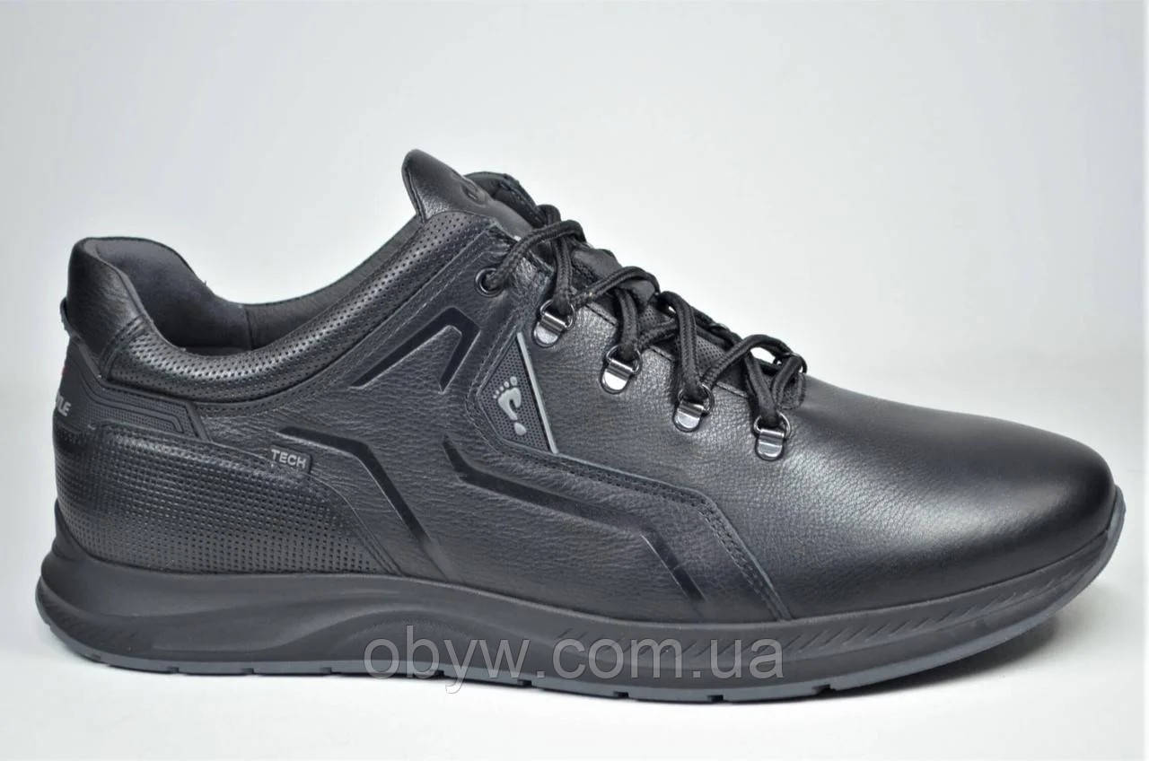 Осіннє шкіряне чоловіче взуття demi sizon shoes.