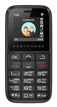 Мобільний телефон 2E T180 (2020) Dual Sim Black (680576170064)