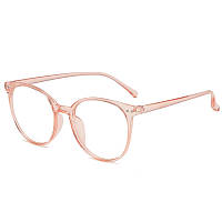 Іміджеві окуляри для комп'ютера прозоро-рожеві