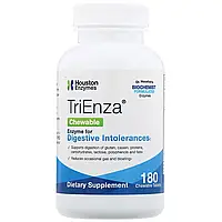 Houston Enzymes, Жевательные таблетки TriEnza, 180 жевательных таблеток в Украине