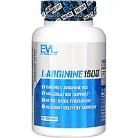 EVLution Nutrition, L-аргинин 1500, 100 капсул в Украине