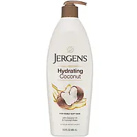 Jergens, Hydrating Coconut, увлажняющий лосьон с маслом кокоса, 496 мл в Украине