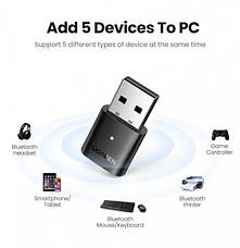 USB адаптер-перехідник Ugreen Bluetooth 5.0 Adapter, фото 5