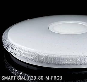 Стельовий Світильник світлодіодний музичний FULL RGB BIOM 80W З ПУЛЬТОМ Д/У SML-R29-80-M-FRGB, фото 1