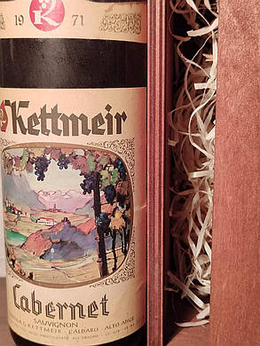 Вино 1971 року Cabernet Італія, фото 2