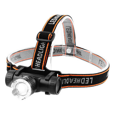 Ліхтар налобний Police SQ-807-XPE, ЗП microUSB