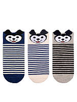 Носки детские для мальчика baby демисезонные, Мишка, Bross (размер 13-15(0-6м))