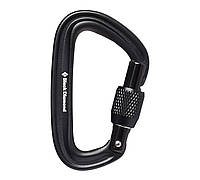 Карабин Black Diamond LiteForge Screwgate Carabiner, Black, One Size (BD 210248.0002)