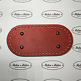 Денце для в'язаних сумок. Червоний, фото 2