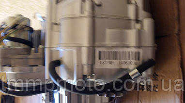 Двигун Дельта/Альфа 125 куб см 54 мм алюмінієвий циліндр механіка чорний, фото 5