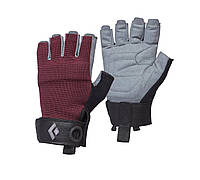 Перчатки женские Black Diamond Crag Half-Finger Gloves, Bordeaux, L (BD 801868.6018-L)