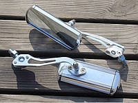 Пара зеркала для велосипеда SOKO алюминиевые хром