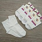 Шкарпетки дитячі високі весна/осінь бавовна білі р.16-18 (4-6) Добра Пара Україна 30032278, фото 5