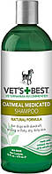 Vb10344 Vet's Best Oatmeal Medicated Шампунь від лупи і лущення для собак, 470 мл