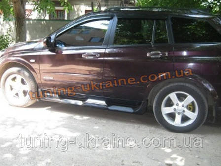 Пороги боковые оригинал Comfort для SsangYong Kyron 2007+ - фото 2 - id-p228108226