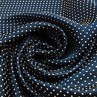 Ткань портьерная жаккардовая Савиньен V-501 синий