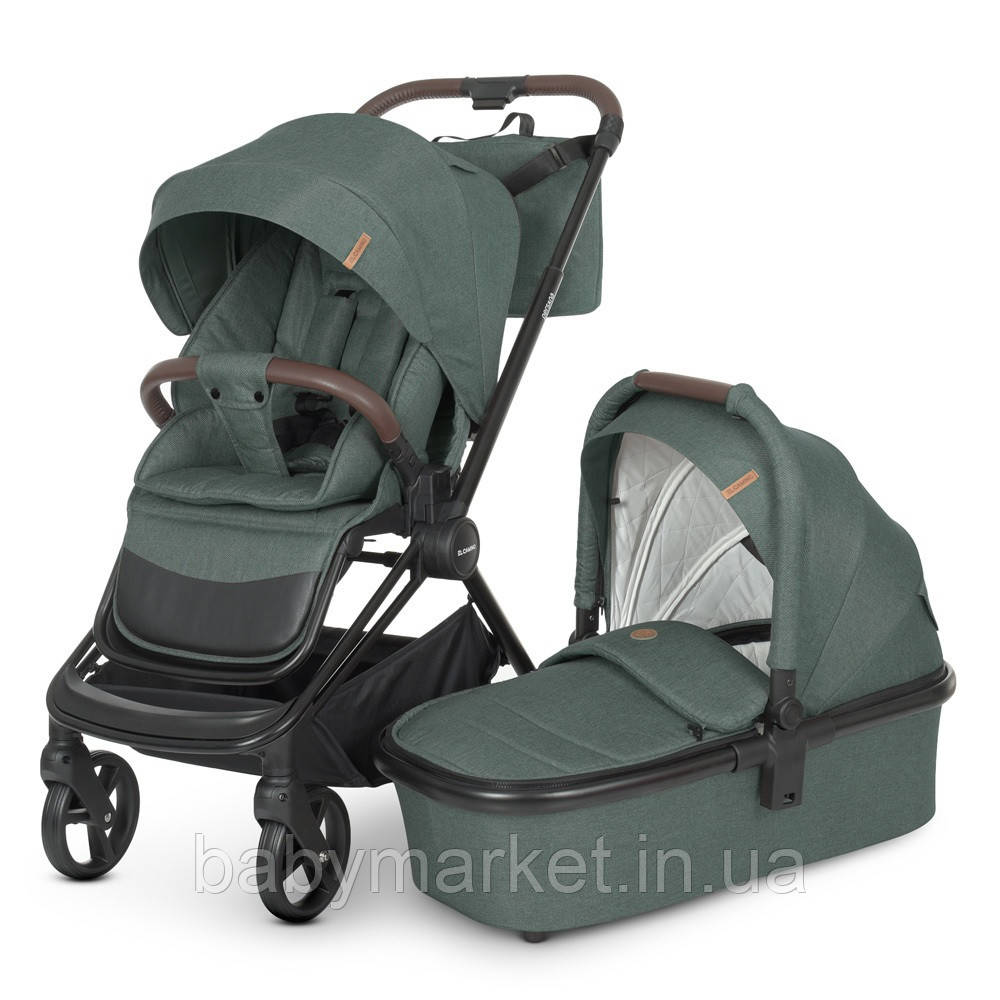 Коляска універсальна 2в1 El Camino Persona ME 1091-B (khaki), фото 1